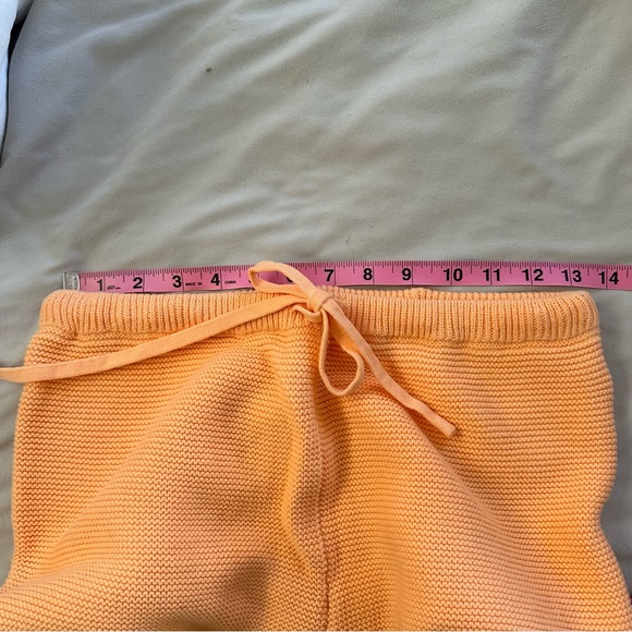 Sabo Skirt LIGHT ORANGE Knit Sweater set - Picture 2 of 6